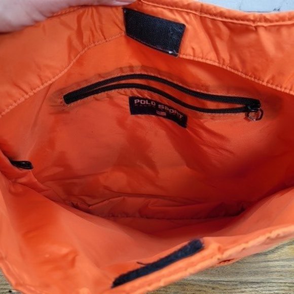 Ralph Lauren Polo Sport Nylon Crossbody Bag Purse - Picture 5 of 8